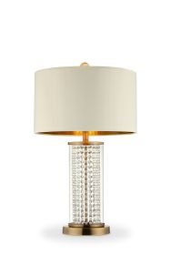 Gold Crystal Desk Lamp