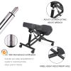 Givenusmyf Orthopedic Kneeling Chair Children's Learning Air Rod Lift Chair, Ergonomic Anti-Hunchback Correction Office Computer Chair Black