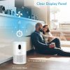 Air Purifier, H13 True HEPA Air Purifier for Home Large Room Up To 430ftÂ², Remove Smoke Pet Dander Dust Pollen Allergies for Bedroom Office, Ozone Fr