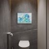 Wall Art Decoration Retro Flower Painting 1 Panel Canvas Wall Art for Bedroom / Bathroom / Living Room (12x16 inches)
