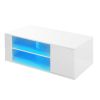 Mobile double door double coffee table coffee table