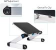Adjustable Laptop Stand Table for Office, Portable Lap Desk Stand Compatible Notebook Tablets MacBook