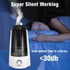 Bosonshop Humidifiers for Bedroom Quiet Ultrasonic Cool Mist Humidifier 5L with Auto Shut-Off Adjustable Mist Output