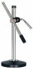 Desktop Microphone Stand Table Desk Mic Holder Stands Clip Holder Mount Clamp Round Base Podcast Recording 5Core MS RBS CH (Heavy Duty Boom with Chrom