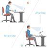 Adjustable Laptop Stand Table for Office, Portable Lap Desk Stand Compatible Notebook Tablets MacBook