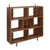 Wood Bookcase,Storage Shelves Stand Bookshelf for Entryway, Hallway, Living Room,Home Office Furniture (Bookcase)