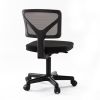 Armless Desk Chair, Mesh Office Chairs with Lumbar Support