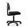 Armless Desk Chair, Mesh Office Chairs with Lumbar Support