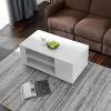 Mobile double door double coffee table coffee table