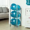 3-Tier Water Rack Stainless Steel Heavy Duty Water Cooler Jug Rack