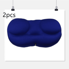 Healthy Lunch Break Office Memory Pillow (Color: 2pcs Royal, Style: Pillow)