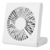 USB Rechargeable Mini 3 Speed Low Noise Electric Desk Fan