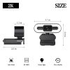 1080p Full HD Pro Webcam Desktop Laptop USB Computer Web Camera with Microphone