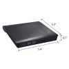 Slim External USB 3.0 DVD RW CD Writer Drives Burner Reader Player PC Laptop Mac