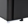 Compact refrigerator with freezer, 3.2 Cu.ft Mini Fridge with Reversible Door, 5 Settings Temperature Adjustable for Kitchen, Bedroom, Dorm, Apartment