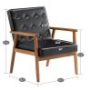 (75 x 69 x 84)cm Retro Modern Wooden Single Chair RT