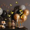 60PCS 3D Butterfly Wall Stickers Mirror Butterfly Wall Decals Set Removable