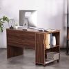 Table With Removable Bookcase