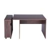 Table With Removable Bookcase