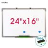 Single Sided Magnetic Dry-Erase Whiteboard with Marker & Eraser & 2pcs Magnets RT