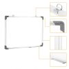 Single Sided Magnetic Dry-Erase Whiteboard with Marker & Eraser & 2pcs Magnets RT