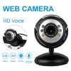 Computer PC Laptop Desktop Video Cam HD USB Webcam Camera