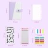 Amazon Banned Budget Binder, Money Organizer for Cash with 12pcs Clear Pockets & 24pcs Budget Sheets Budget Planner A6 Binder with PU Leather, Cash En