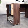 Table With Removable Bookcase