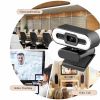 1080p Full HD Pro Webcam Desktop Laptop USB Computer Web Camera with Microphone