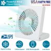 USB Rechargeable Mini 3 Speed Low Noise Electric Desk Fan